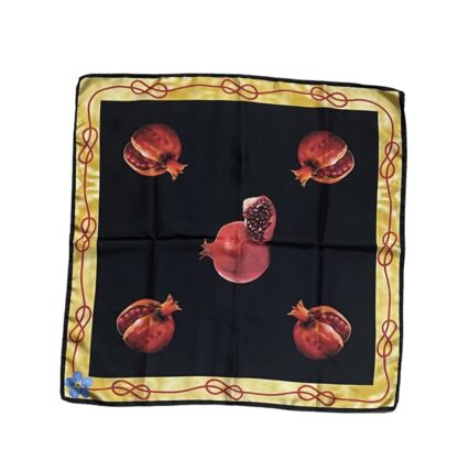 Foulard donna 100% seta Melograno Nuovo Articolo Made in Italy