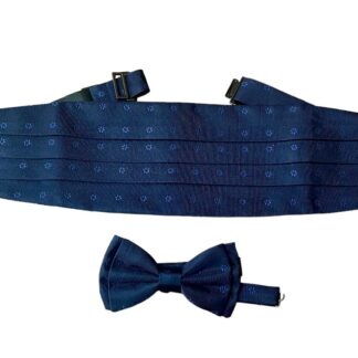 Fascia e Papillon da smoking in seta