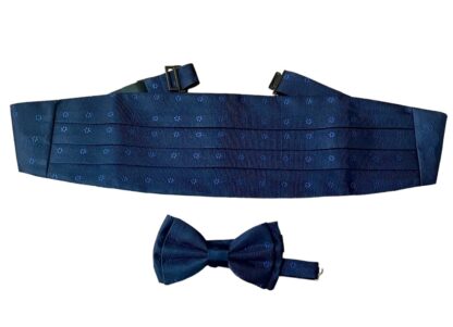 Fascia e Papillon da smoking in seta