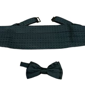Fascia e Papillon da smoking in seta